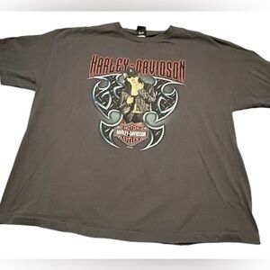 2018 Harley Davidson Gray T Shirt Sz XL Eagle Sexy Woman Arrowhead Peoria AZ